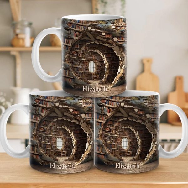 Books Are The Treasured Wealth Of The World - Personalized Custom Mug - Christmas Gift For Book Lovers Books Are The Treasured Wealth Of The World - Personalized Custom Mug - Christmas Gift For Book Lovers