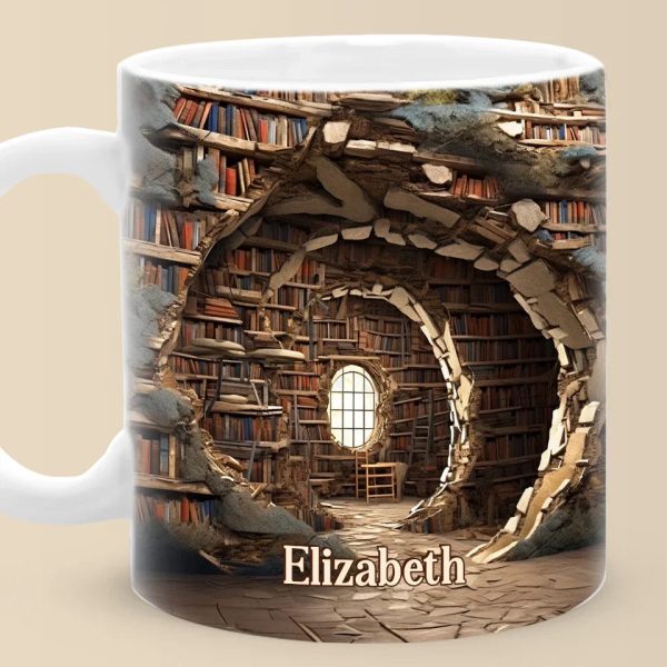 Books Are The Treasured Wealth Of The World - Personalized Custom Mug - Christmas Gift For Book Lovers Books Are The Treasured Wealth Of The World - Personalized Custom Mug - Christmas Gift For Book Lovers