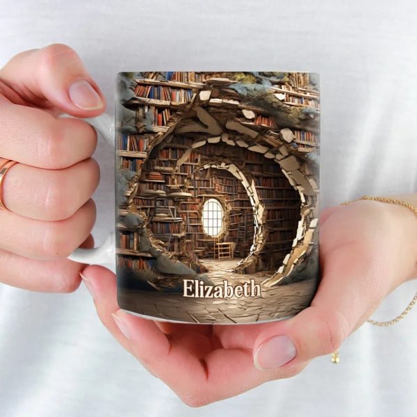 Books Are The Treasured Wealth Of The World - Personalized Custom Mug - Christmas Gift For Book Lovers Books Are The Treasured Wealth Of The World - Personalized Custom Mug - Christmas Gift For Book Lovers