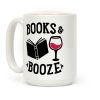 Books & Booze Coffee Mug Books & Booze Coffee Mug