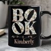 Bookworm Floral Personalized Mug, Boho Wildflower Book Lover Gift with Custom Name Bookworm Floral Personalized Mug, Boho Wildflower Book Lover Gift with Custom Name