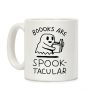 Boooks Are Spooktacular Ghost Coffee Mug Boooks Are Spooktacular Ghost Coffee Mug