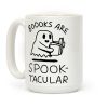 Boooks Are Spooktacular Ghost Coffee Mug Boooks Are Spooktacular Ghost Coffee Mug
