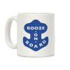 Booze On Board Coffee Mug Booze On Board Coffee Mug