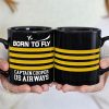 Born To Fly Personalized Pilot Mug, Gift For Pilot Born To Fly Personalized Pilot Mug, Gift For Pilot