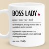 Boss Lady Vibes Only - Friend Personalized Custom Mug - Christmas Gift For Best Friends, Sisters, Family Members, Coworkers Boss Lady Vibes Only - Friend Personalized Custom Mug - Christmas Gift For Best Friends, Sisters, Family Members, Coworkers