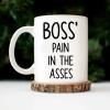 Boss' Little Trouble 3D Effect Funny Donkey - Personalized Mug Boss' Little Trouble 3D Effect Funny Donkey - Personalized Mug