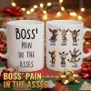 Boss Pain in the Asses, Funny Donkey Office Decoration - Personalized Mug - Custom Employee Gift Exchange, White Elephant Gift Boss Pain in the Asses, Funny Donkey Office Decoration - Personalized Mug - Custom Employee Gift Exchange, White Elephant Gift