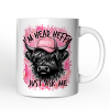 Bossy Highland Cow Personalized Mug, Head Heifer Funny Western Gift with Custom Name Bossy Highland Cow Personalized Mug, Head Heifer Funny Western Gift with Custom Name
