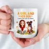 Bound By Love, Connected By Paws - Dog Personalized Custom Mug - Mother's Day, Gift For Pet Owners, Pet Lovers
