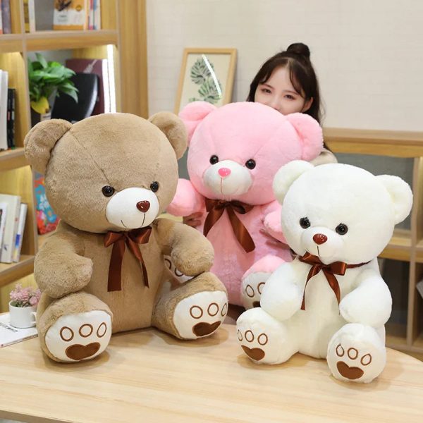 Bow Teddy Bear Plush Toy Bow Teddy Bear Plush Toy