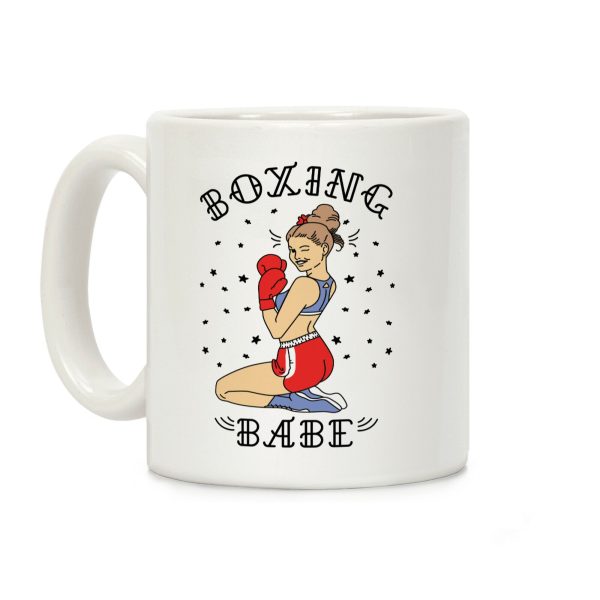 Boxing Babe Coffee Mug Boxing Babe Coffee Mug