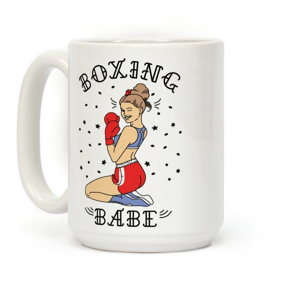 Boxing Babe Coffee Mug Boxing Babe Coffee Mug