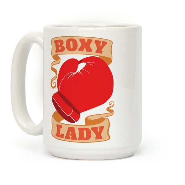 Boxy Lady Coffee Mug Boxy Lady Coffee Mug