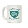 Brains Are Beautiful Coffee Mug Brains Are Beautiful Coffee Mug