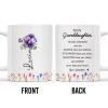 Braver Stronger Smarter Loved Floral Granddaughter Mug - Personalized Custom Coffee Mug - GDT002_MG Braver Stronger Smarter Loved Floral Granddaughter Mug - Personalized Custom Coffee Mug - GDT002_MG