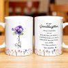 Braver Stronger Smarter Loved Floral Granddaughter Mug - Personalized Custom Coffee Mug - GDT002_MG Braver Stronger Smarter Loved Floral Granddaughter Mug - Personalized Custom Coffee Mug - GDT002_MG