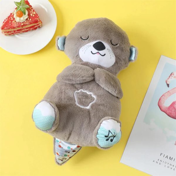Breathing Bear Soothing Plush Toy with Music & Light for Baby Sleep Breathing Bear Soothing Plush Toy with Music & Light for Baby Sleep