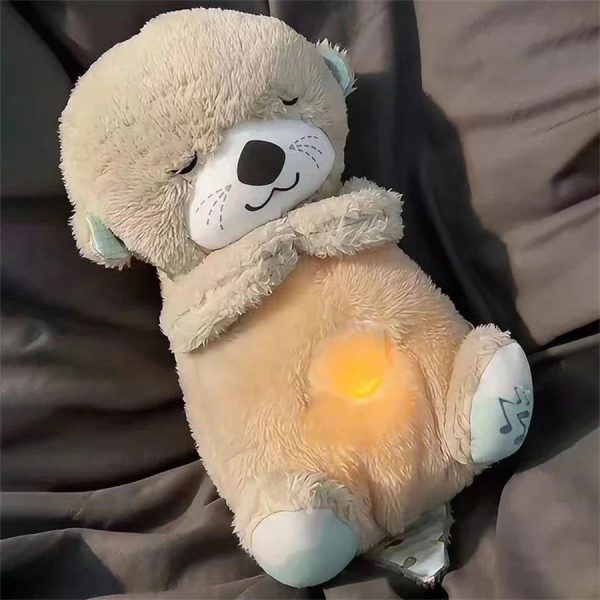 Breathing Bear Soothing Plush Toy with Music & Light for Baby Sleep Breathing Bear Soothing Plush Toy with Music & Light for Baby Sleep
