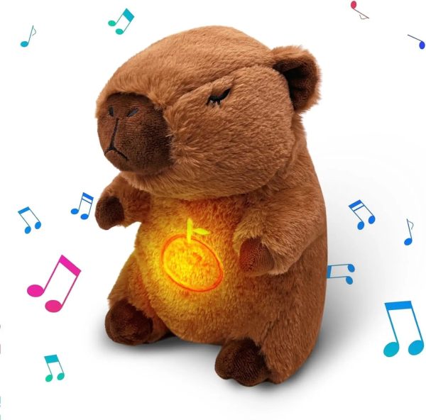Breathing Capybara Plush Sleep Companion Breathing Capybara Plush Sleep Companion