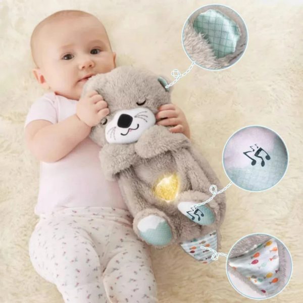 Breathing Otter Plush Toy: Soothe Baby with Lights & Sounds Breathing Otter Plush Toy: Soothe Baby with Lights & Sounds