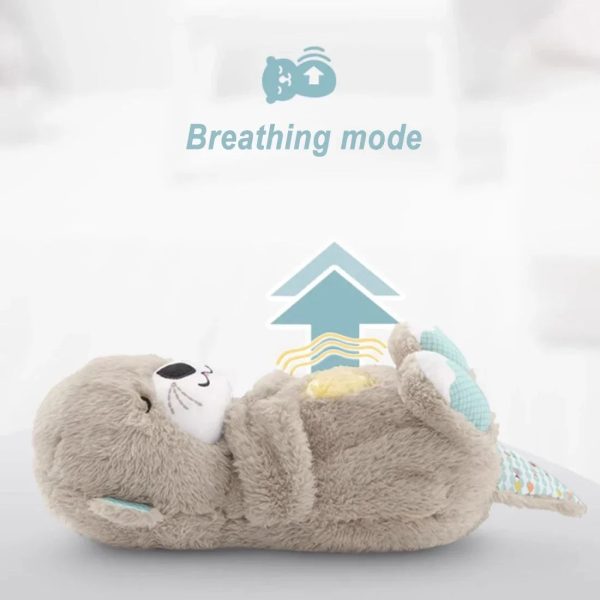 Breathing Otter Plush Toy: Soothe Baby with Lights & Sounds Breathing Otter Plush Toy: Soothe Baby with Lights & Sounds