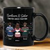 Brother Sister Forever Linked Together - Personalized Mug Brother Sister Forever Linked Together - Personalized Mug