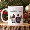 Brother Sisters Christmas Tree Personalized Mug, Christmas Gift for Siblings Brother Sisters Christmas Tree Personalized Mug, Christmas Gift for Siblings