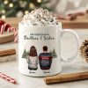 Brother Sisters Christmas Tree Personalized Mug, Christmas Gift for Siblings Brother Sisters Christmas Tree Personalized Mug, Christmas Gift for Siblings
