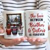 Brother Sisters Sitting By The Window Personalized Mug, Christmas Gift for Siblings Brother Sisters Sitting By The Window Personalized Mug, Christmas Gift for Siblings