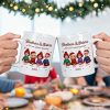 Brothers Sisters Forever Linked Together - Personalized Mug - Christmas Gift For Brothers, Sisters, Siblings
