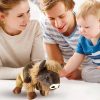Brown Calf Highland Cow Plush Toy - Realistic & Soft Gift for Kids Brown Calf Highland Cow Plush Toy - Realistic & Soft Gift for Kids
