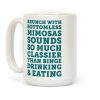 Brunch With Bottomless Mimosas Coffee Mug Brunch With Bottomless Mimosas Coffee Mug