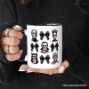 Bubblegum Classic Monster Personalized Mug, Funny Coquette Bow Gift with Retro Style and Custom Name Bubblegum Classic Monster Personalized Mug, Funny Coquette Bow Gift with Retro Style and Custom Name