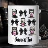 Bubblegum Classic Monster Personalized Mug, Funny Coquette Bow Gift with Retro Style and Custom Name Bubblegum Classic Monster Personalized Mug, Funny Coquette Bow Gift with Retro Style and Custom Name