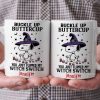 Buckle Up Buttercup You Just Flipped My Witch Switch - Personalized White Ceramic Mug - Halloween Gift For Penu Fan, Family HH01