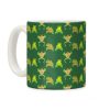 Buff Frog Pattern Coffee Mug Buff Frog Pattern Coffee Mug