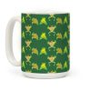 Buff Frog Pattern Coffee Mug Buff Frog Pattern Coffee Mug
