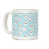 BunBun Pattern Blue Coffee Mug BunBun Pattern Blue Coffee Mug
