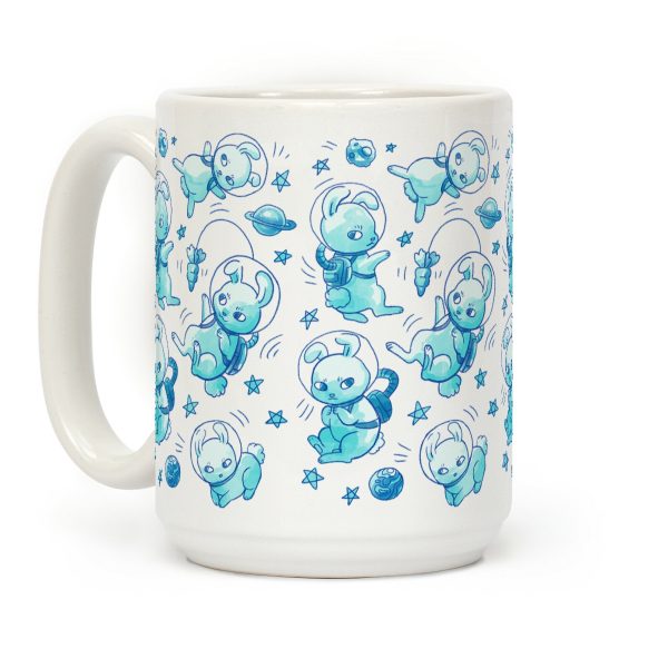 Bunnies In Space Coffee Mug Bunnies In Space Coffee Mug
