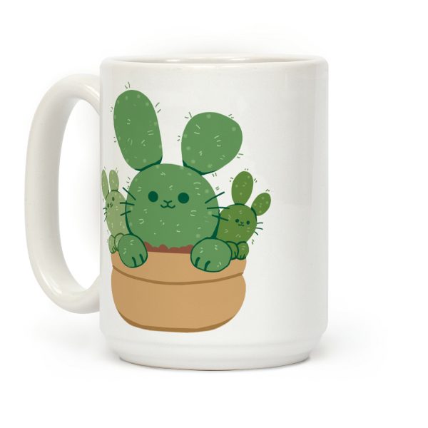 Bunny Ear Cactus Coffee Mug Bunny Ear Cactus Coffee Mug