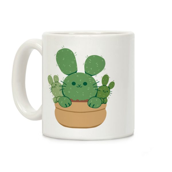Bunny Ear Cactus Coffee Mug Bunny Ear Cactus Coffee Mug