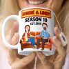Burger Couple - Personalized 3D Inflated Effect Ceramic Mug - Gift For Couples | CL55 NL122 Burger Couple - Personalized 3D Inflated Effect Ceramic Mug - Gift For Couples | CL55 NL122