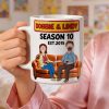 Burger Couple - Personalized 3D Inflated Effect Ceramic Mug - Gift For Couples | CL55 NL122 Burger Couple - Personalized 3D Inflated Effect Ceramic Mug - Gift For Couples | CL55 NL122