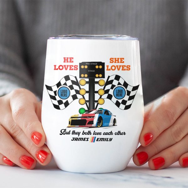 But They Both Love Each Other, Couple Gift, Personalized Mug, Racing Car Couple Mug 02HUTI091023 021123 But They Both Love Each Other, Couple Gift, Personalized Mug, Racing Car Couple Mug 02HUTI091023 021123