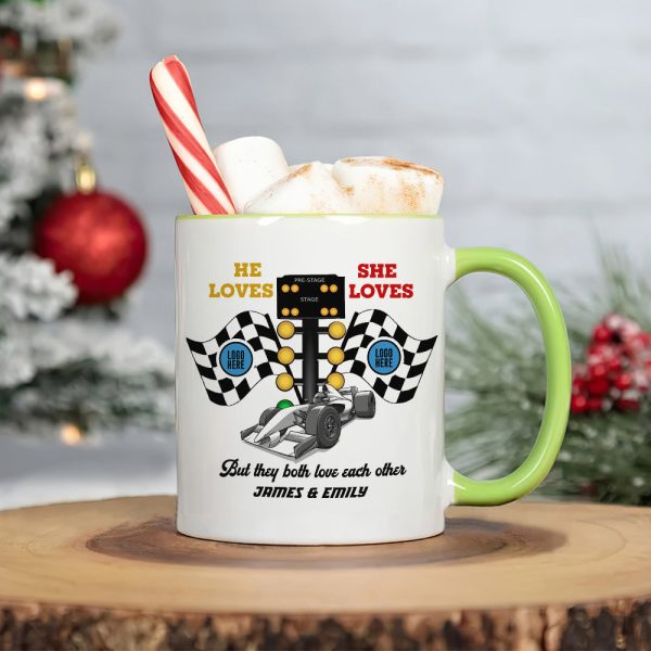 But They Both Love Each Other, Couple Gift, Personalized Mug, Racing Couple Mug 03HUTI091023 021123 But They Both Love Each Other, Couple Gift, Personalized Mug, Racing Couple Mug 03HUTI091023 021123