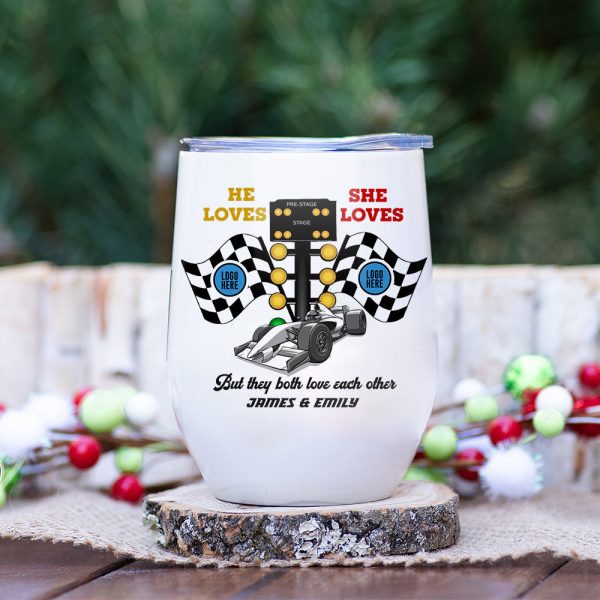 But They Both Love Each Other, Couple Gift, Personalized Mug, Racing Couple Mug 03HUTI091023 But They Both Love Each Other, Couple Gift, Personalized Mug, Racing Couple Mug 03HUTI091023