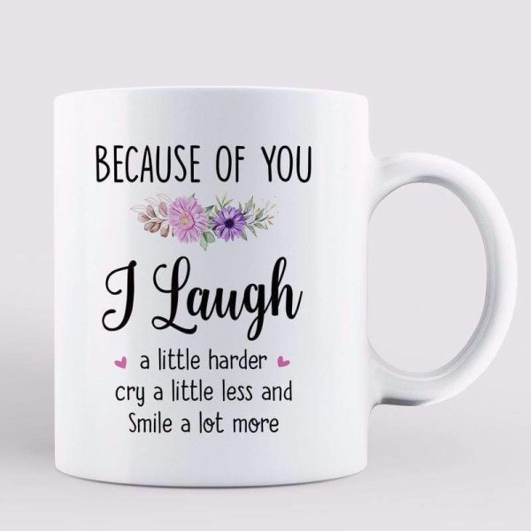 Butterflies Fashion Besties Personalized Mug Butterflies Fashion Besties Personalized Mug