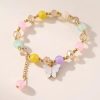 Butterfly Glass Beaded Bracelet Butterfly Glass Beaded Bracelet
