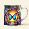 Butterfly Grandma Coffee Mug - Personalized Gift For Grandma 02OHLU280325 Butterfly Grandma Coffee Mug - Personalized Gift For Grandma 02OHLU280325